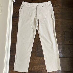 Lululemon ABC Classic-Fit Trouser 34W x 32L Khaki